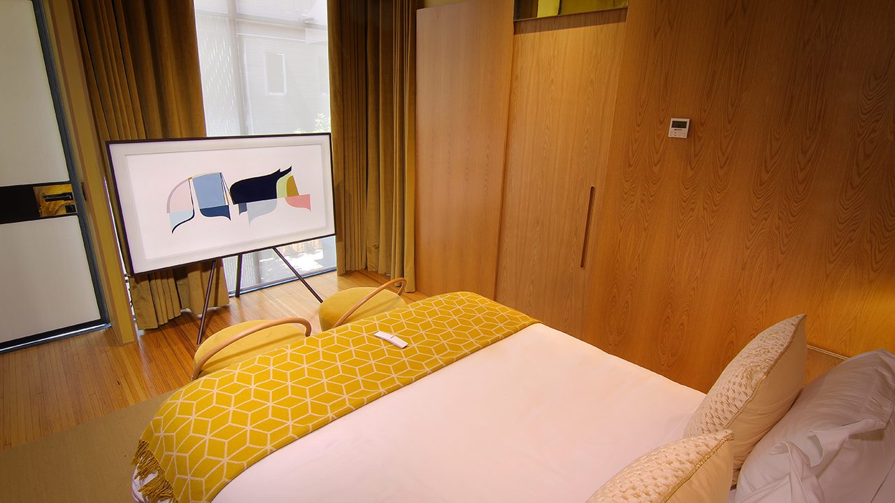 exhibicion casa samsung mexico sam cuarto amarillo