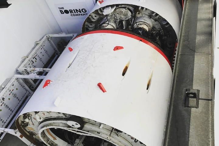 excavadora boring company