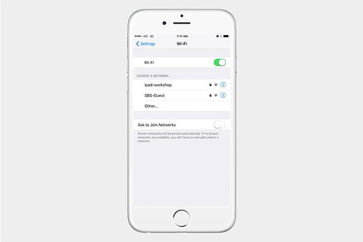 apagar el Bluetooth y el WiFi con iOS 11