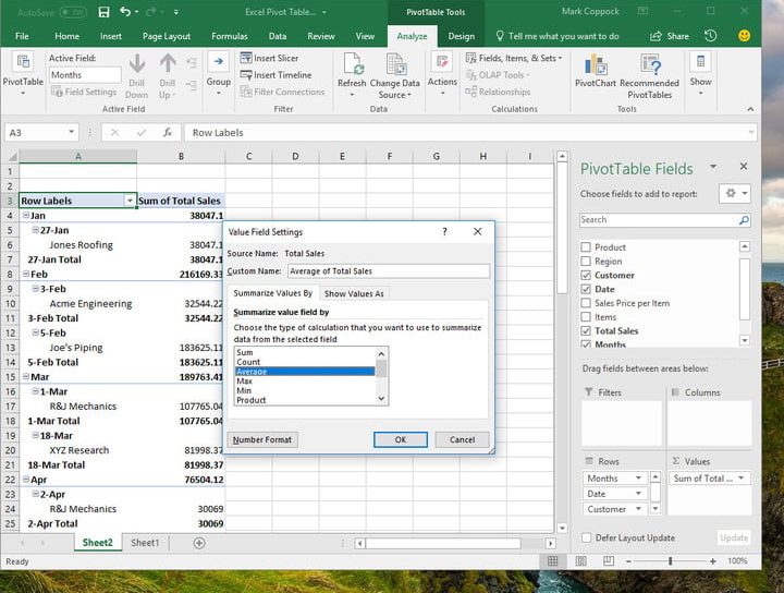 tablas dinámicas Excel