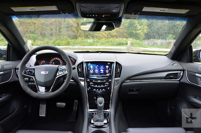 cadillac ats v 2017 coupe resena interior 2