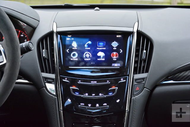 cadillac ats v 2017 coupe resena interior 3