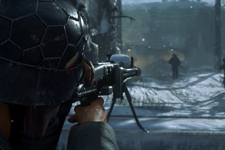 Call of Duty WWII disparando