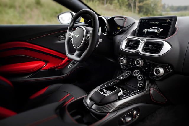 aston martin vantage 2018 interior 1