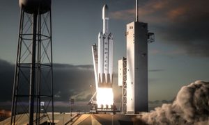 cohete falcon heavy de spaceX