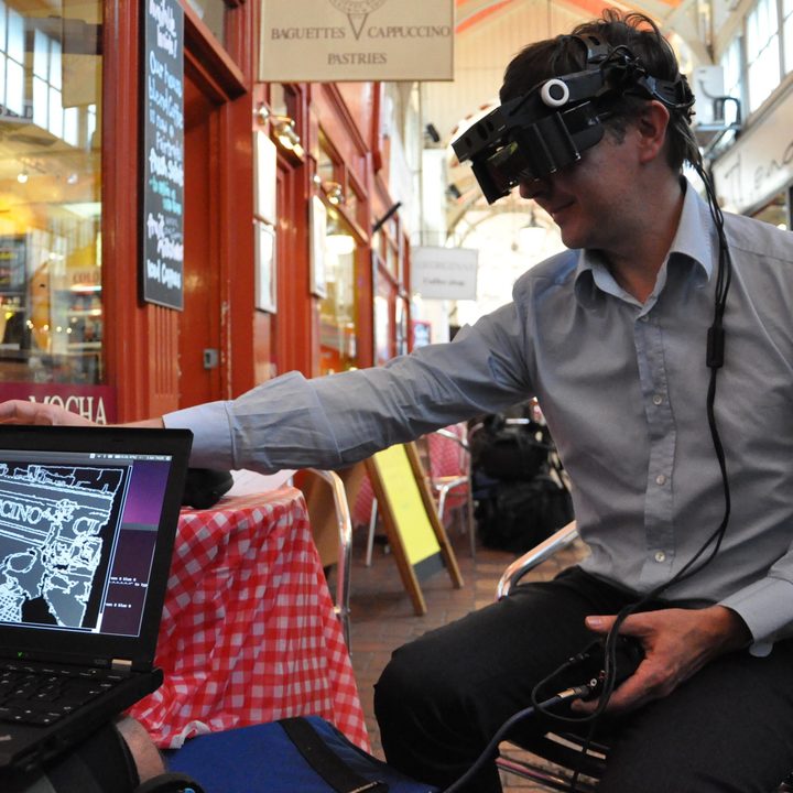 gafas de realidad aumentada para ciegos