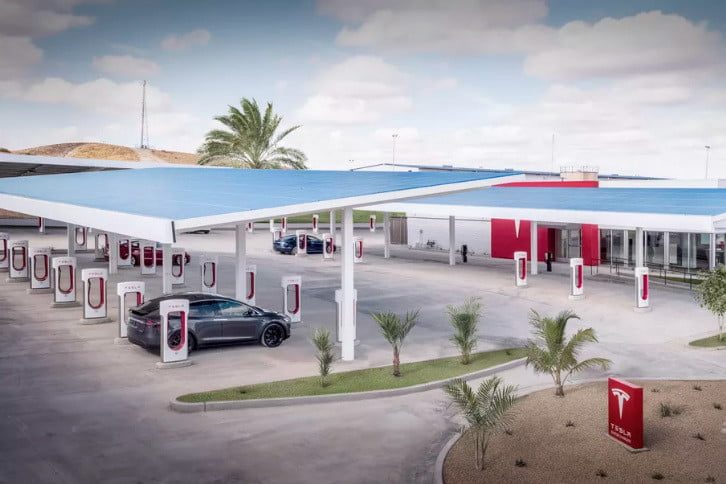 tesla supercharger 2