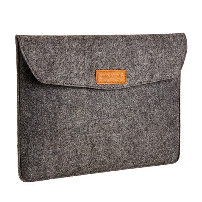 regalos navidad ultima hora amazonbasics 13 inch felt laptop sleeve charcoal product shot