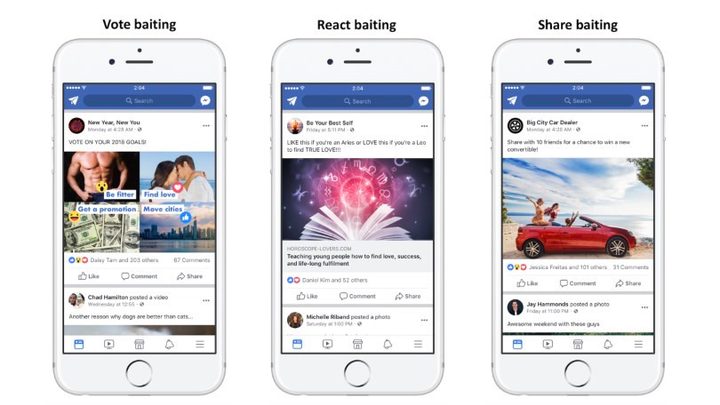 facebook engagement bait