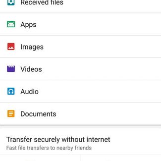 Files Go de Google