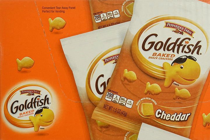 refrigerios goldfish galleta