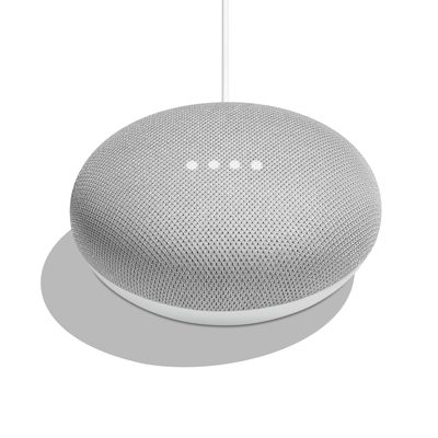 regalos navidad ultima hora google home mini grey product shot