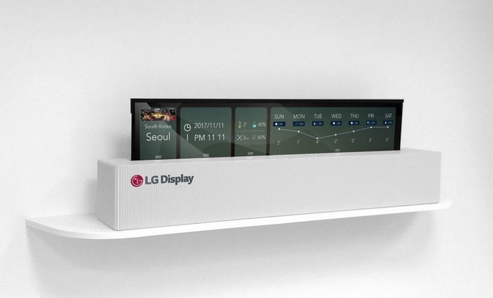 LG OLED Rollable TV