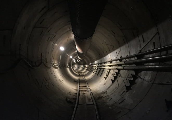 túneles de The Boring Company