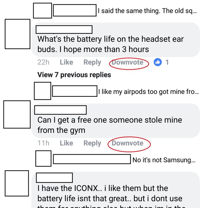 boton downvote no me gusta facebook captura