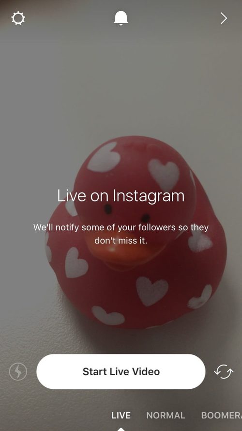 instagram stories live