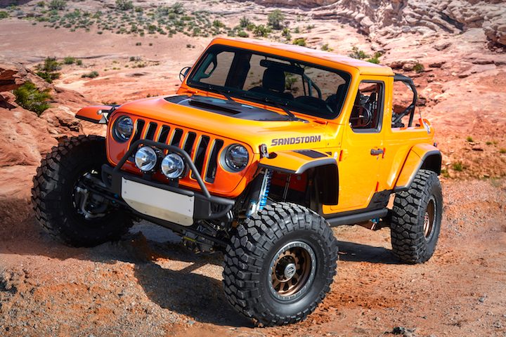 jeep mopar eastern safari 2018  sandstorm formerly desert hawk concept