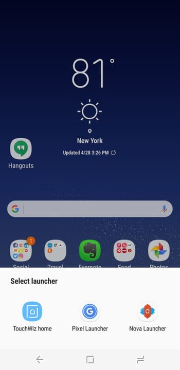 android de stock en galaxy s9 4 select pixel launcher 720x720
