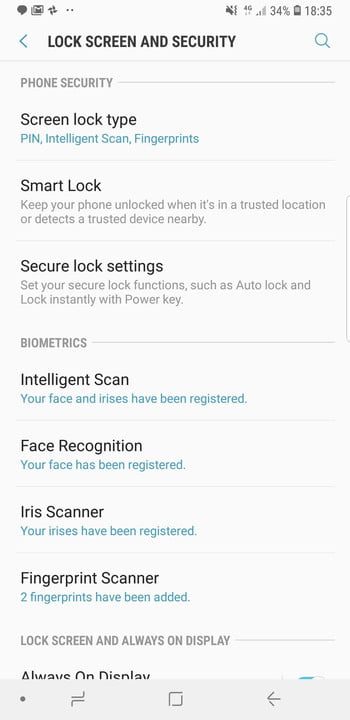 como proteger el samsung galaxy s9 lock screen 720x720