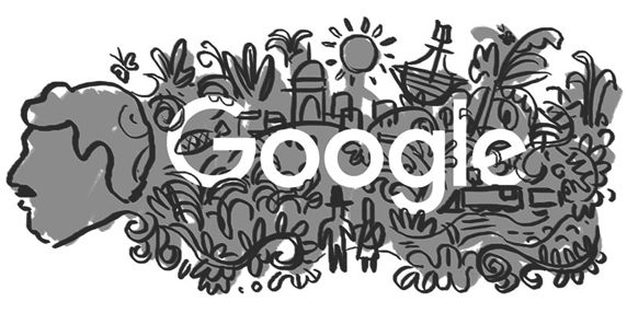 google doodle gabriel garcia marquez garci a ma rquez black and white