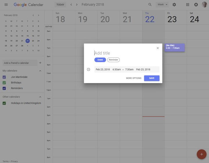 cómo usar Google Calendar
