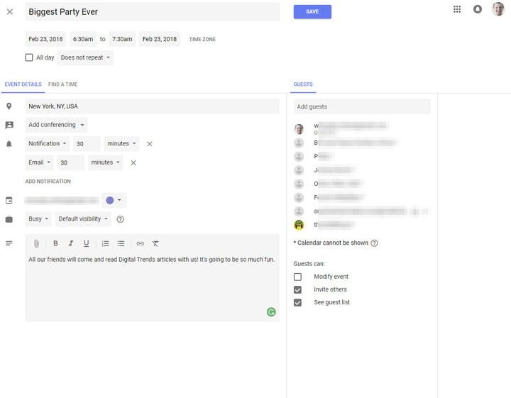 cómo usar Google Calendar