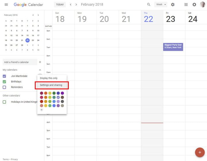 cómo usar Google Calendar