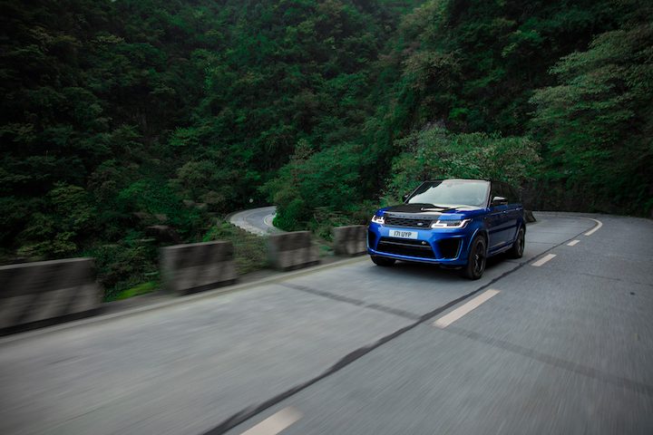 range rover svr record china sport tianmen 10