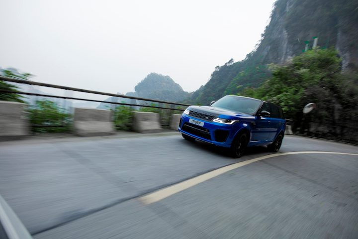 range rover svr record china sport tianmen 2
