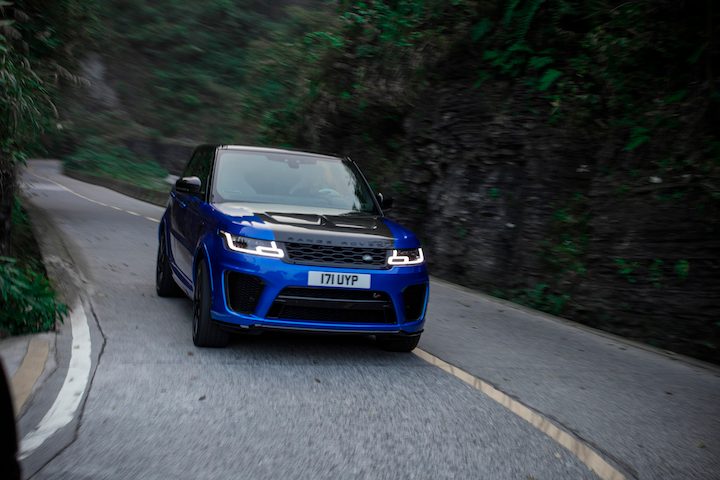 range rover svr record china sport tianmen 3