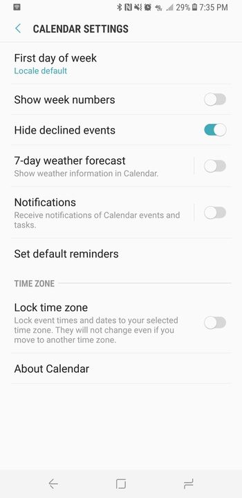 android de stock en galaxy s9 calendar 4 720x720