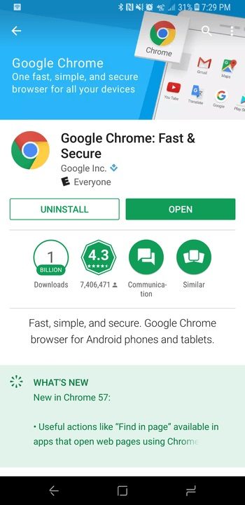 android de stock en galaxy s9 chrome 1 720x720