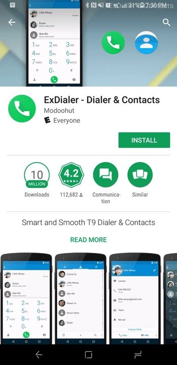 android de stock en galaxy s9 dialer 1 720x720