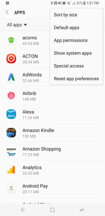 android de stock en galaxy s9 dialer 2 720x720