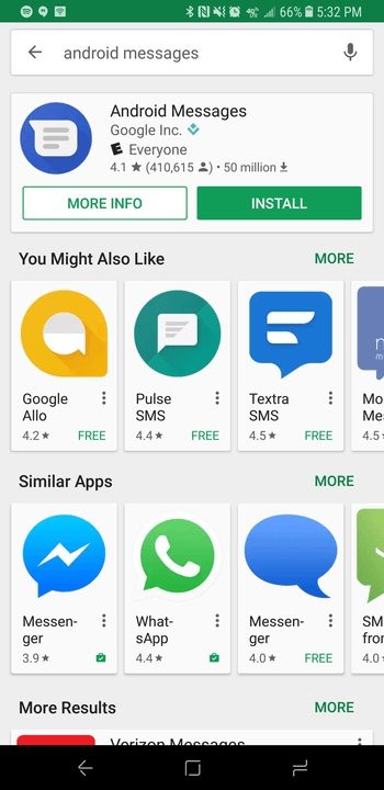 android de stock en galaxy s9 messenger 1 720x720