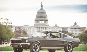 mustang bullitt mcqueen washington on display at national mall