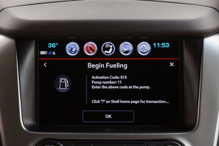 chevy shell pago save pay this new feature allows drivers of eligible chevrolet vehicles to and when they fuel up at particip