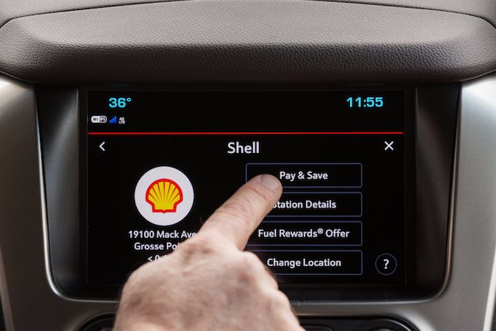 chevy shell pago save pay this new feature allows drivers of eligible chevrolet vehicles to and when they fuel up at particip