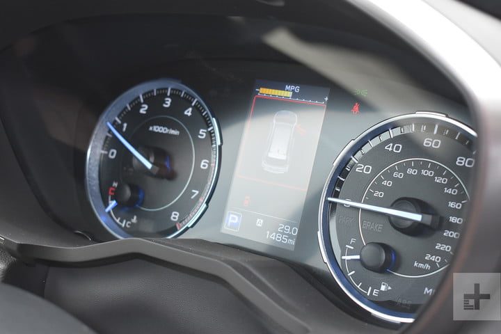 subaru ascent 2019 prueba review spedometer 720x720