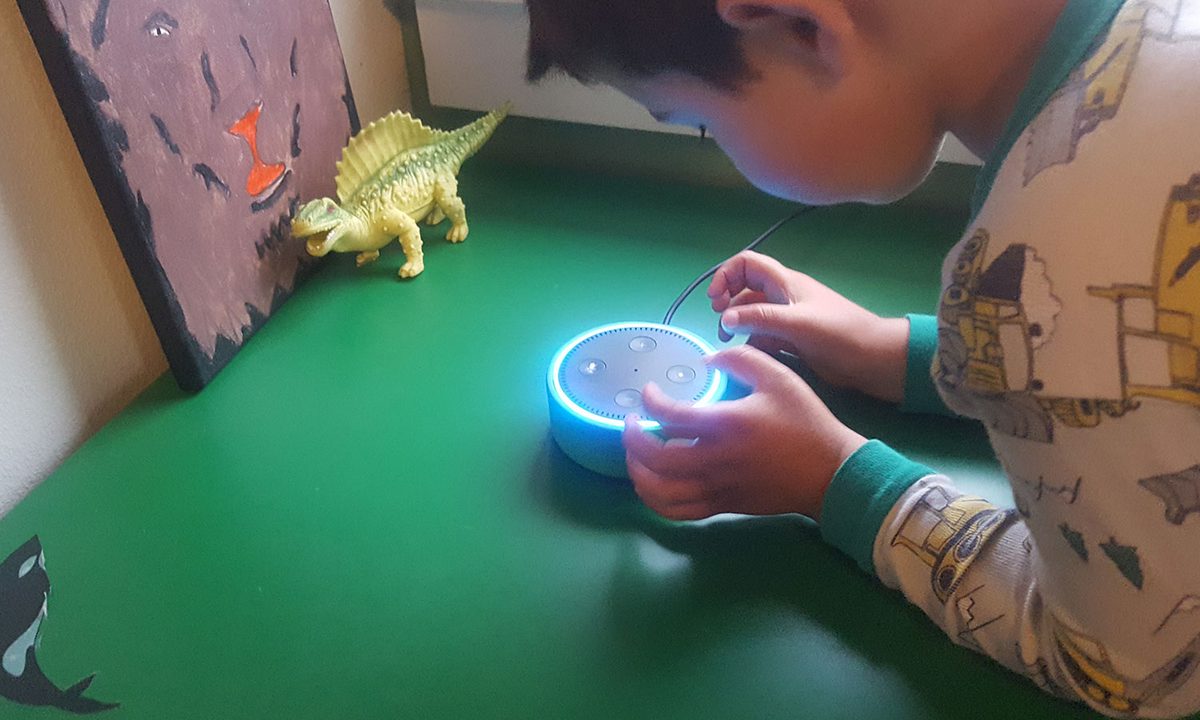 Amazon echo dot por niños
