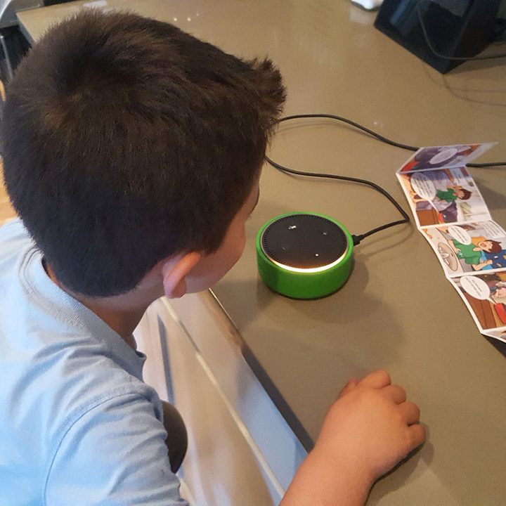 Amazon echo dot por niños