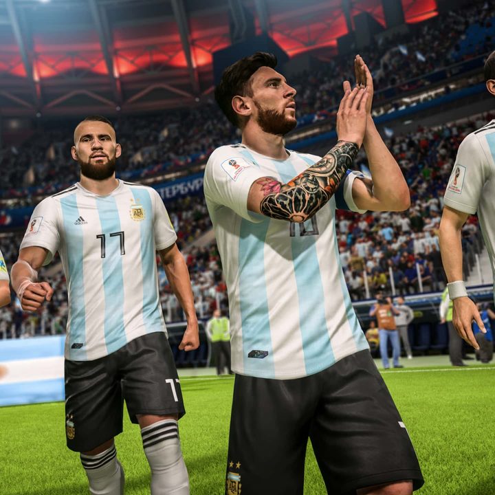 fifa 18 actualizacion gratuita copa mundial wc argentina walkout hires