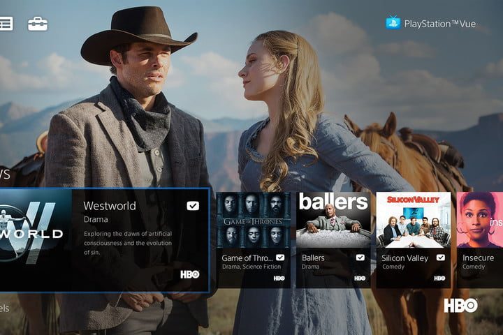 guía de PlayStation Vue