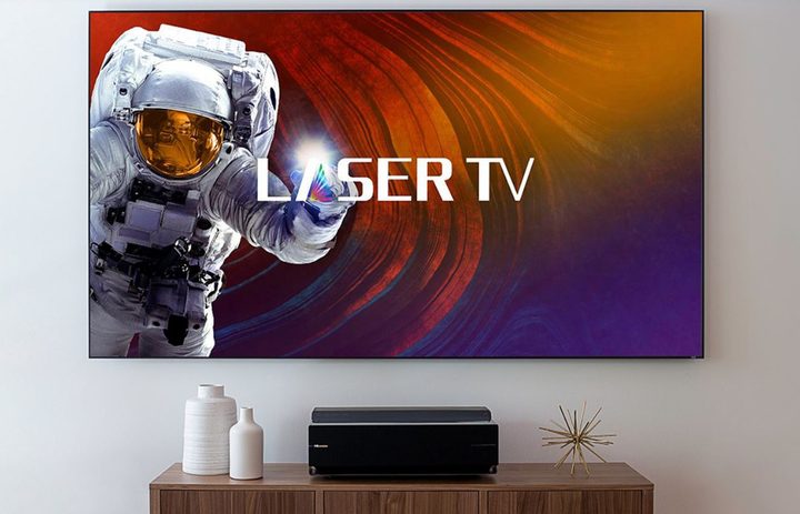 laser tv hisense
