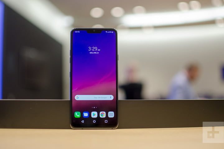 revision lg g7 thinq hands on home screen