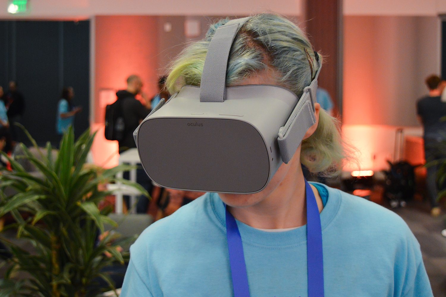 gafas oculus go revision review headset in use