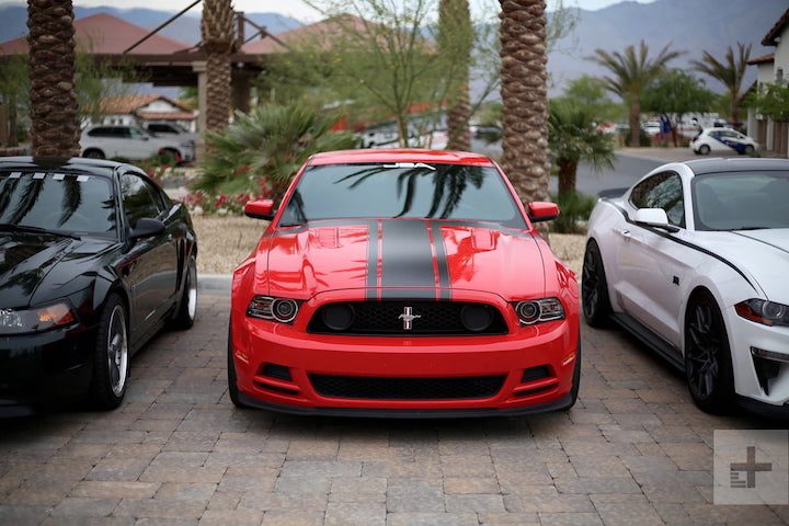 probando ford mustang thermal club est 4