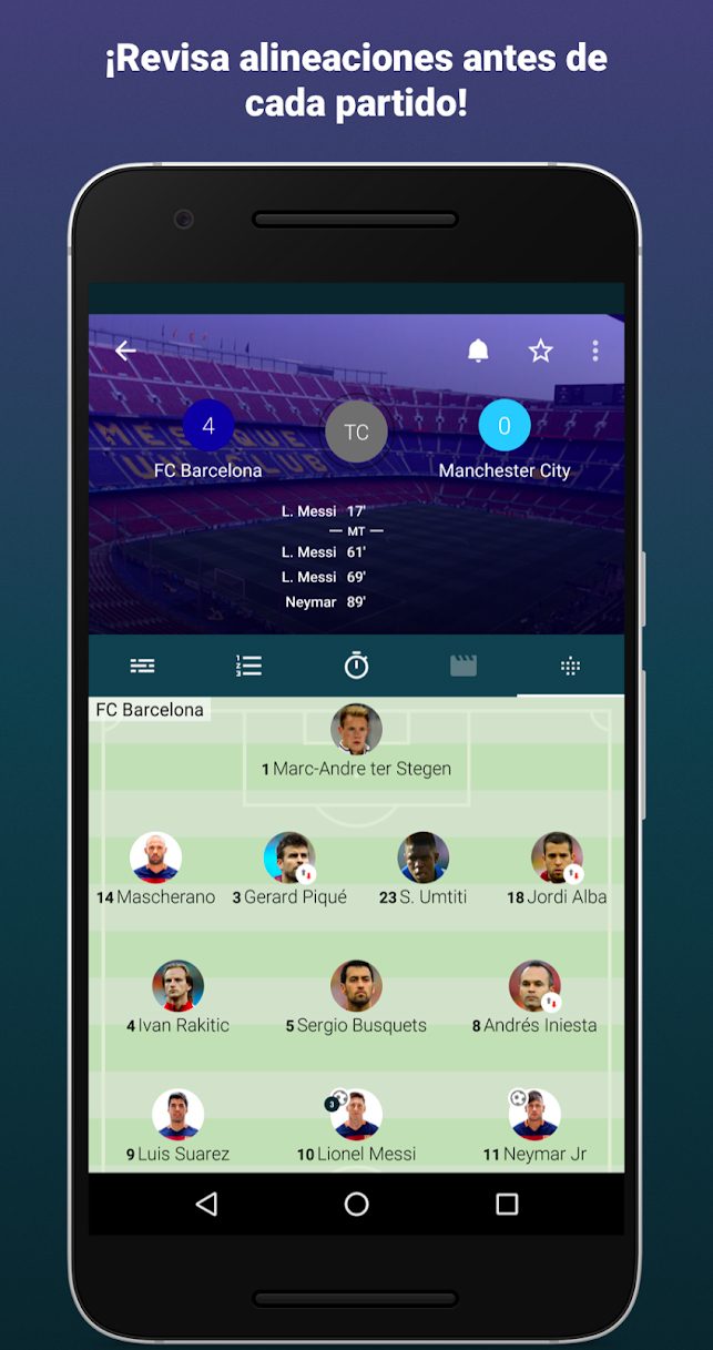 apps para seguir el mundial 2018 forza football 2