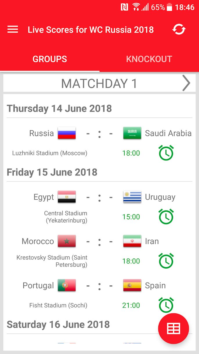 apps para seguir el mundial 2018 live scores for world cup russia 2