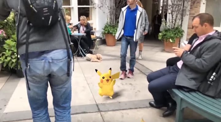 pikachu pokemon go
